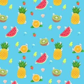 Cute summer phone wallpaper