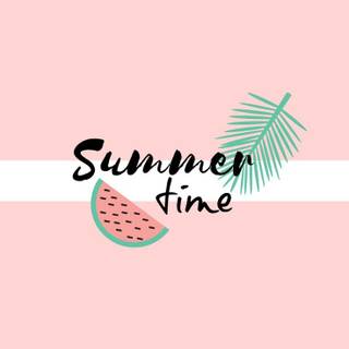 Cute summer phone wallpaper