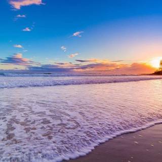 Cool summer sun wallpaper