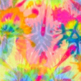 Tie-dye peace signs wallpaper
