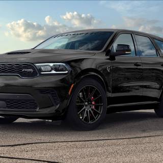Dodge Durango blacked out wallpaper