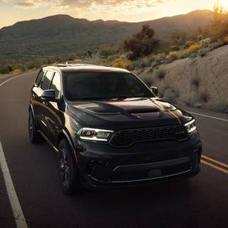 Dodge Durango blacked out wallpaper