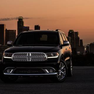 Dodge Durango blacked out wallpaper