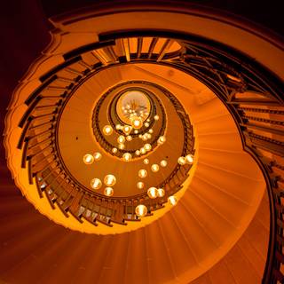 Cecil Brewer Staircase wallpaper