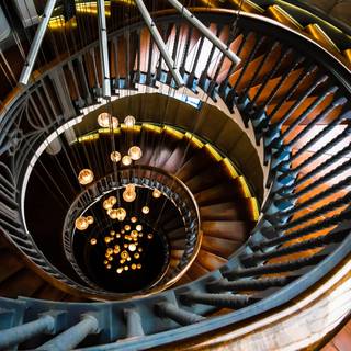 Cecil Brewer Staircase wallpaper