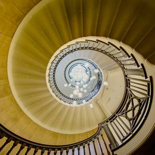 Cecil Brewer Staircase wallpaper