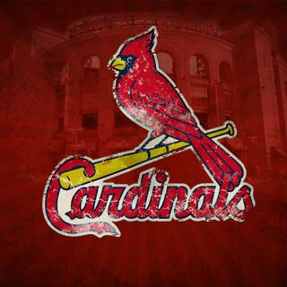 St Louis Cardinals logo wallpaper
