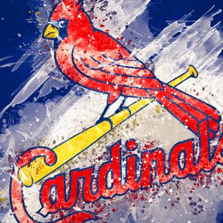 St Louis Cardinals logo wallpaper