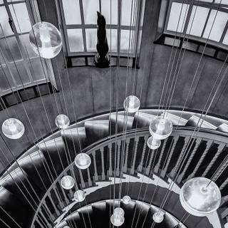 Cecil Brewer Staircase wallpaper