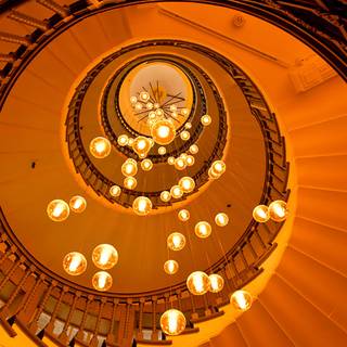 Cecil Brewer Staircase wallpaper