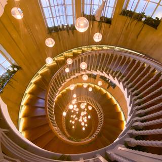 Cecil Brewer Staircase wallpaper