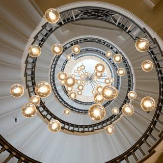 Cecil Brewer Staircase wallpaper