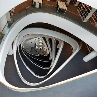 Cecil Brewer Staircase wallpaper