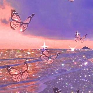 Sweet butterfly wallpaper