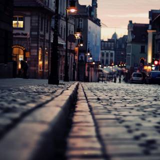 Night street wallpaper