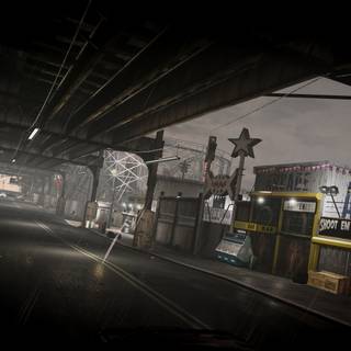 Night street wallpaper