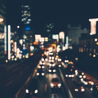 Night street wallpaper