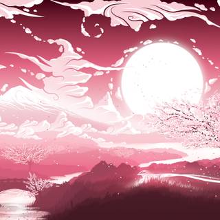 Cherry Blossom fantasy wallpaper