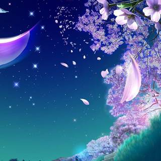 Cherry Blossom fantasy wallpaper