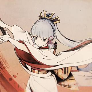 Genshin Impact Kamisato Ayaka HD wallpaper