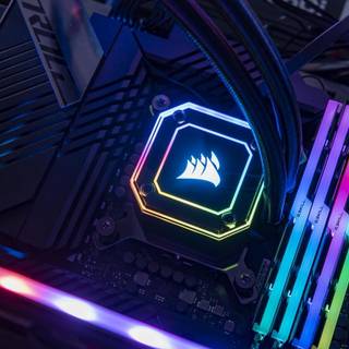 Intel gaming wallpaper