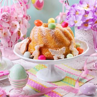 Cake Easter wallpaper