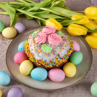 Cake Easter wallpaper