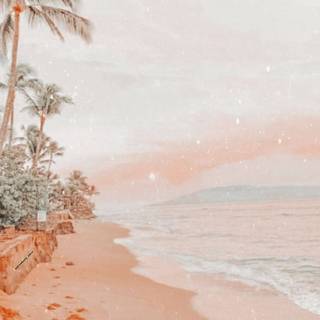 Preppy ocean wallpaper