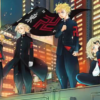 Tokyo Revengers minimalist wallpaper