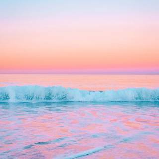 Preppy ocean wallpaper