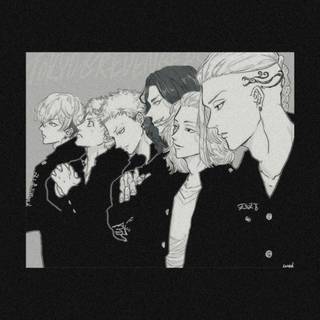 Tokyo Revengers minimalist wallpaper