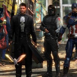 Avengers dual screen wallpaper