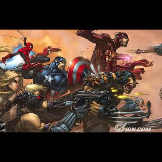 Avengers dual screen wallpaper