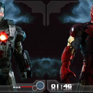 Avengers dual screen wallpaper