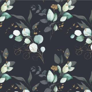 Black spring abstract wallpaper