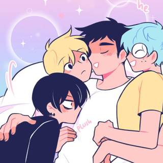 Webtoon Boyfriends wallpaper