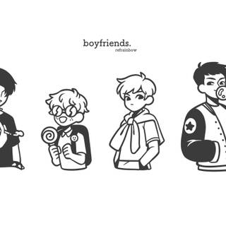 Webtoon Boyfriends wallpaper