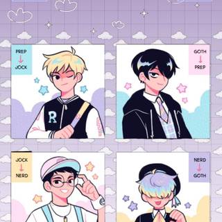 Webtoon Boyfriends wallpaper