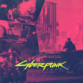 Cyberpunk pink wallpaper