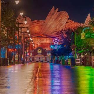 Radiator Springs wallpaper