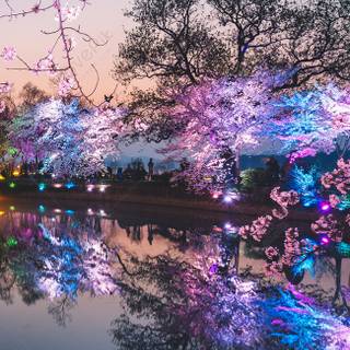 Blooming Cherry Blossoms wallpaper