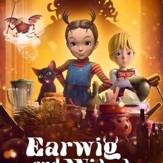 Earwig and the Witch wallpaper