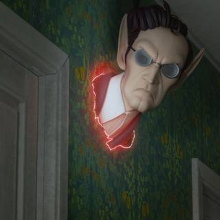 Earwig and the Witch wallpaper