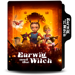Earwig and the Witch wallpaper