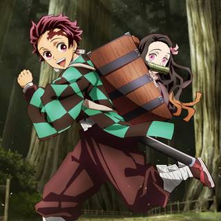 Funny Tanjiro wallpaper