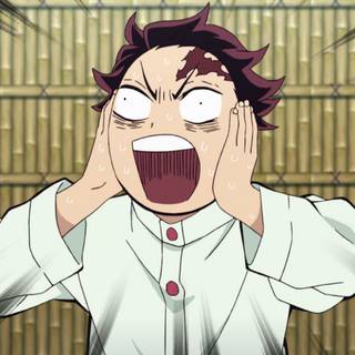 Funny Tanjiro wallpaper