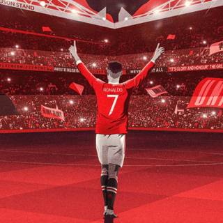 Man United Ronaldo wallpaper