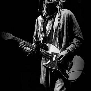 Kurt Cobain iPhone wallpaper