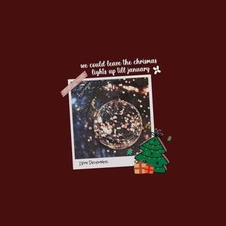 Christmas lyrics wallpaper