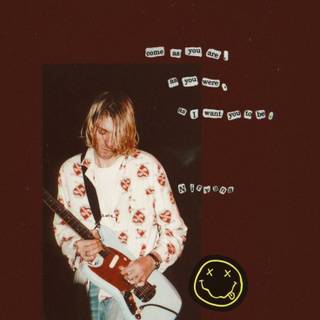 Kurt Cobain iPhone wallpaper